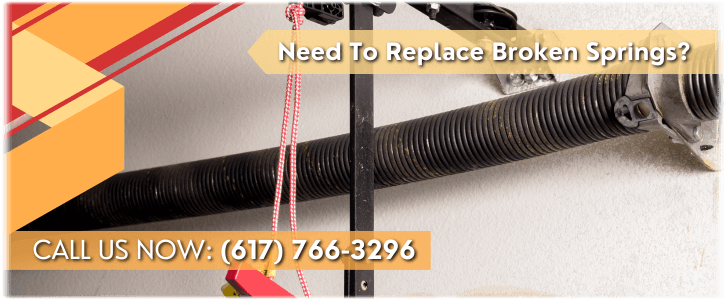 Broken Garage Door Spring Repair Everett MA